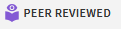peer reviewed icon