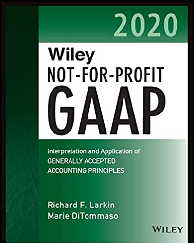 HF5686 Wiley Not-for-Profit GAAP 2020